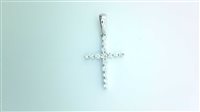 Anhänger Sommer Dame Sacro in Weißgold Diamante 0.10 Ct 200120F170 - 200120F170